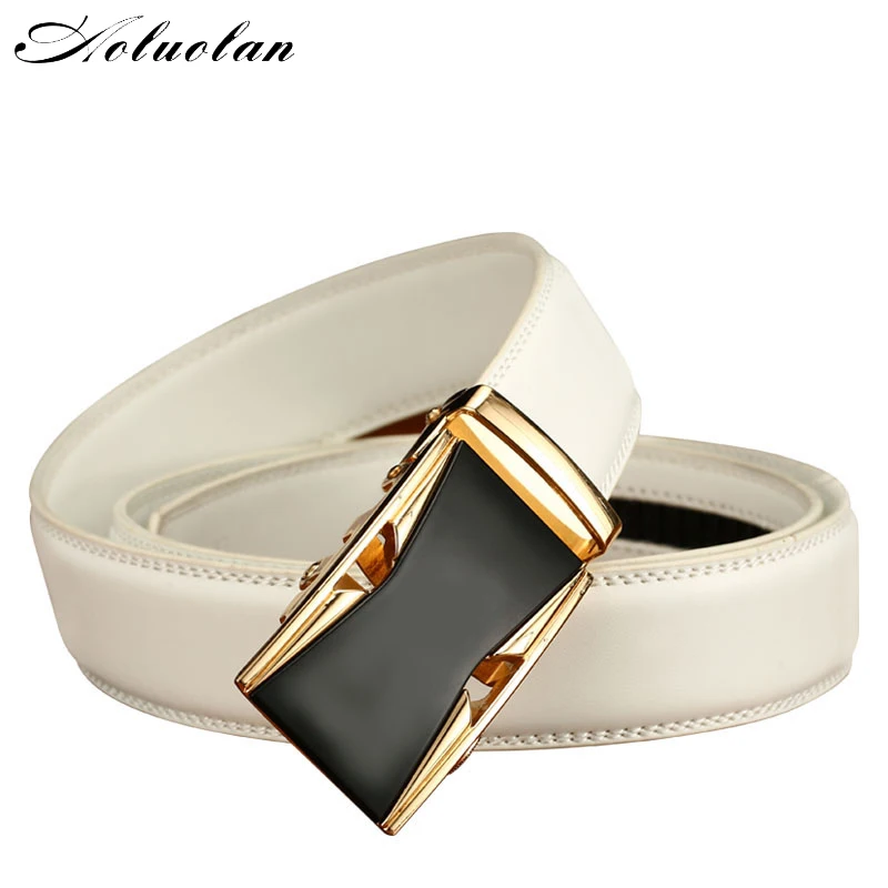 Aoluolan 2020 Hot sale Men belt high Quality Genuine Leather white color Design Cowhide For Mens Luxury Belt
Aoluolan 2020 Hot sale Men belt high Quality Genuine Leather white color Design Cowhide For Mens Luxury Belt