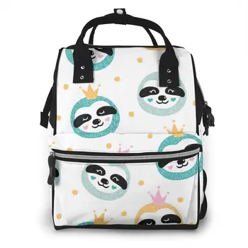 Fashion Mummy Maternity Nappy Bag Cute Baby Sloths Heads Large Capacity Baby Bag Travel Backpack Nursing Bag for Baby Care
Fashion Mummy Maternity Nappy Bag Cute Baby Sloths Heads Large Capacity Baby Bag Travel Backpack Nursing Bag for Baby Care
