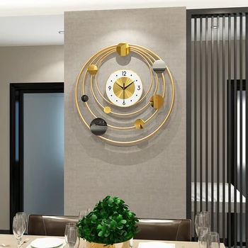 Luxury Nordic Wall Clock Modern Design Large Gold Metal Wall Clock Luxury Living Room Minimalist Creative Wand Klok Home Watch
Luxury Nordic Wall Clock Modern Design Large Gold Metal Wall Clock Luxury Living Room Minimalist Creative Wand Klok Home Watch