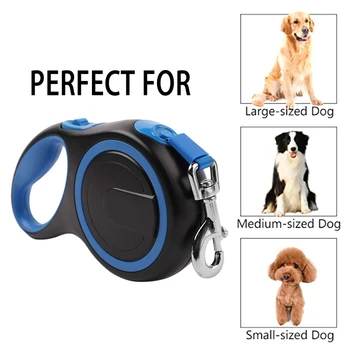 Retractable Dog Leash, 16.4Ft Dog Walking Leash for Small Breed Up to 110Lbs, Anti-Slip Handle (Blue)
Retractable Dog Leash, 16.4Ft Dog Walking Leash for Small Breed Up to 110Lbs, Anti-Slip Handle (Blue)