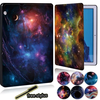 Tablet Case for Huawei MediaPad T3 8.0/T3 10 9.6 Inch/T5 10 10.1 Inch PU Leather Stand Tablet Cover(with Space Patterns) + Pen
Tablet Case for Huawei MediaPad T3 8.0/T3 10 9.6 Inch/T5 10 10.1 Inch PU Leather Stand Tablet Cover(with Space Patterns) + Pen
