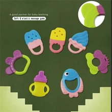 Creative Ocean Cartoon Baby Teether Cute and Fun Soft Teether Food Grade Silicone Exquisite and Smooth Coordination Ability
Creative Ocean Cartoon Baby Teether Cute and Fun Soft Teether Food Grade Silicone Exquisite and Smooth Coordination Ability