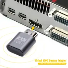 For Bitcoin BTC Mining Miner HDMI-compatible Virtual Display Adapter 1.4 DDC EDID Dummy Plug Lock Graphics Card GPU Rig Emulator
For Bitcoin BTC Mining Miner HDMI-compatible Virtual Display Adapter 1.4 DDC EDID Dummy Plug Lock Graphics Card GPU Rig Emulator