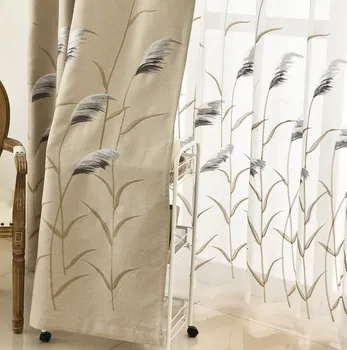 Modern Curtains for Living Dining Room Bedroom High-end Delicate Embroidery Curtains Morden Tulle Finished Product Customization
Modern Curtains for Living Dining Room Bedroom High-end Delicate Embroidery Curtains Morden Tulle Finished Product Customization