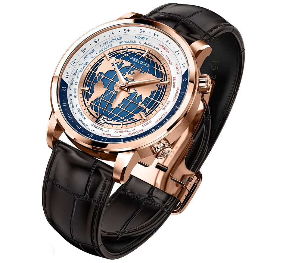 Agelocer Men's Automatic Stainless Steel Watch
