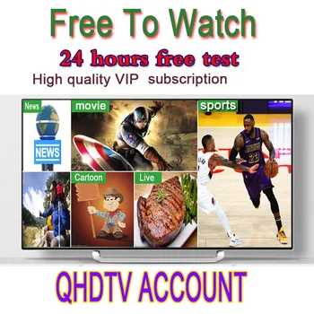 1 Year QHDTV IPTV Subscription French Arabic Netherlands Germany Morocco 1500+Live Turkey For Android TV Box m3u Smart tv code 
1 Year QHDTV IPTV Subscription French Arabic Netherlands Germany Morocco 1500+Live Turkey For Android TV Box m3u Smart tv code