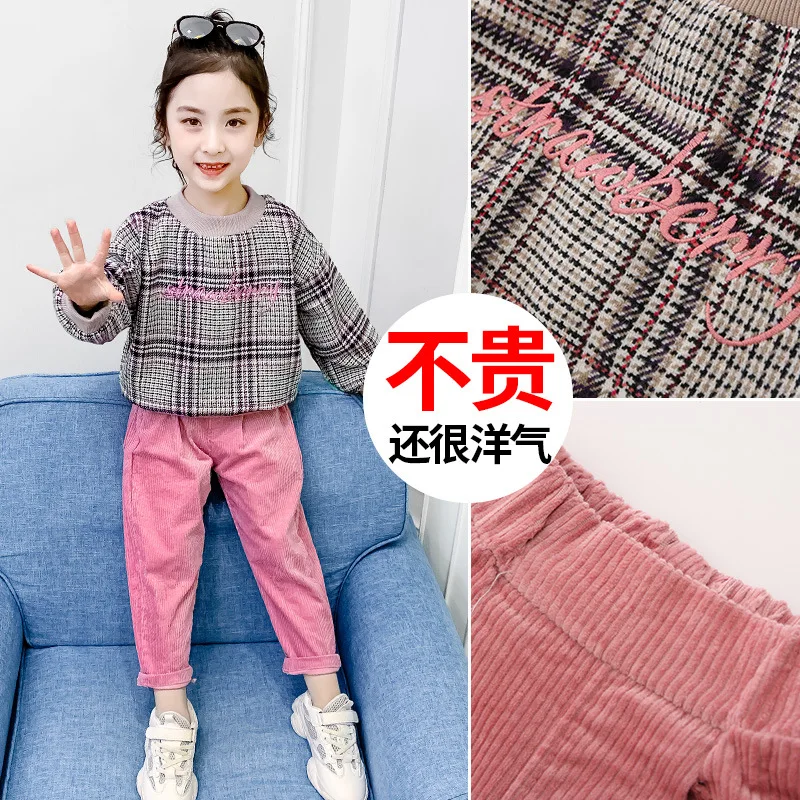 Girls Spring Clothing Set 2020 New Style Korean-style chao yang Gas Big Boy Thousands of Birds Hoodie Two-Piece Set 1786-c07
Girls Spring Clothing Set 2020 New Style Korean-style chao yang Gas Big Boy Thousands of Birds Hoodie Two-Piece Set 1786-c07