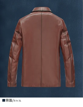 Men's Genuine Leather Jacket Cowhide Spring Autumn 100% Real Cow Leather Jackets Slim Chaqueta Cuero Hombre ZTS-19027
Men's Genuine Leather Jacket Cowhide Spring Autumn 100% Real Cow Leather Jackets Slim Chaqueta Cuero Hombre ZTS-19027