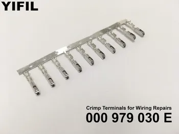 50/100/200/500pcs/lot Seat Crimp Terminals Pins For Repair Wire 000979030E 000 979 030E For A4 A3 SEAT ECU Connector 5-968221-1 
50/100/200/500pcs/lot Seat Crimp Terminals Pins For Repair Wire 000979030E 000 979 030E For A4 A3 SEAT ECU Connector 5-968221-1