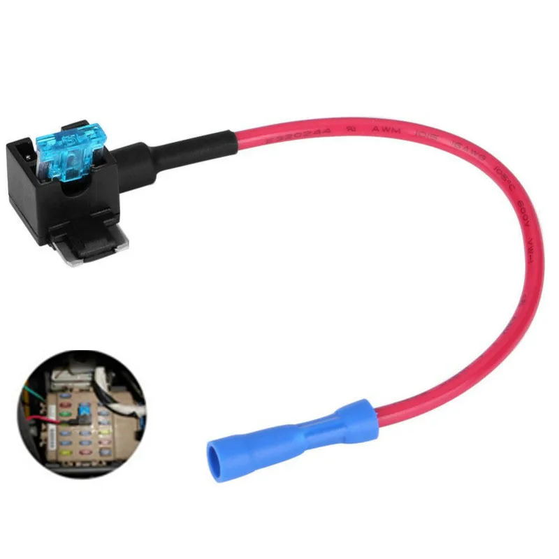 Car Auto Circuit Fuse 12v Holder Tap Adapter Mini Car Blade Fuse Holder Micro Add-Circuit Adapter Fuse Set accessories
Car Auto Circuit Fuse 12v Holder Tap Adapter Mini Car Blade Fuse Holder Micro Add-Circuit Adapter Fuse Set accessories