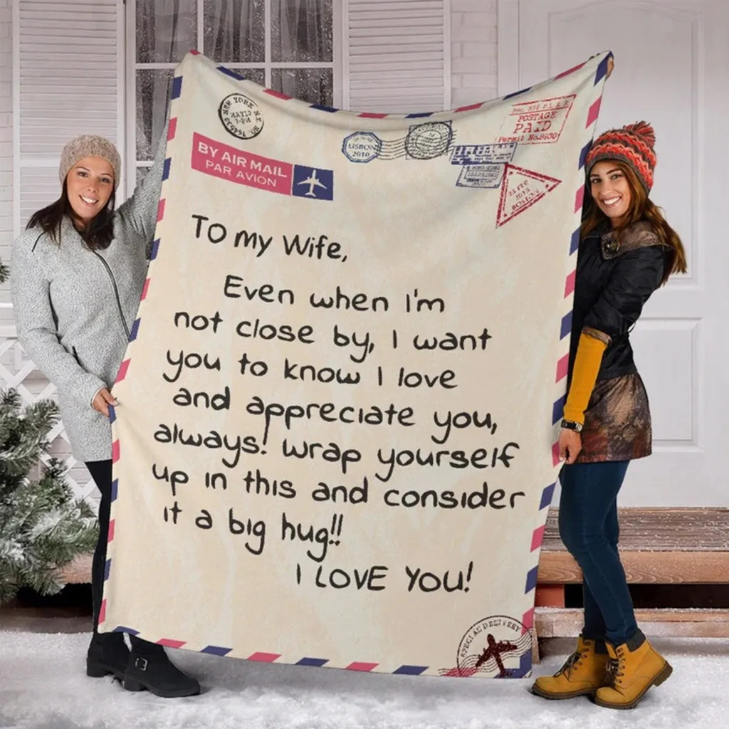 Comfortable Wrap Blanket Perfect Letter Blanket A Gift For Family Friends Lovers Winter Warm Wrap плед на диван dropshipping
Comfortable Wrap Blanket Perfect Letter Blanket A Gift For Family Friends Lovers Winter Warm Wrap плед на диван dropshipping