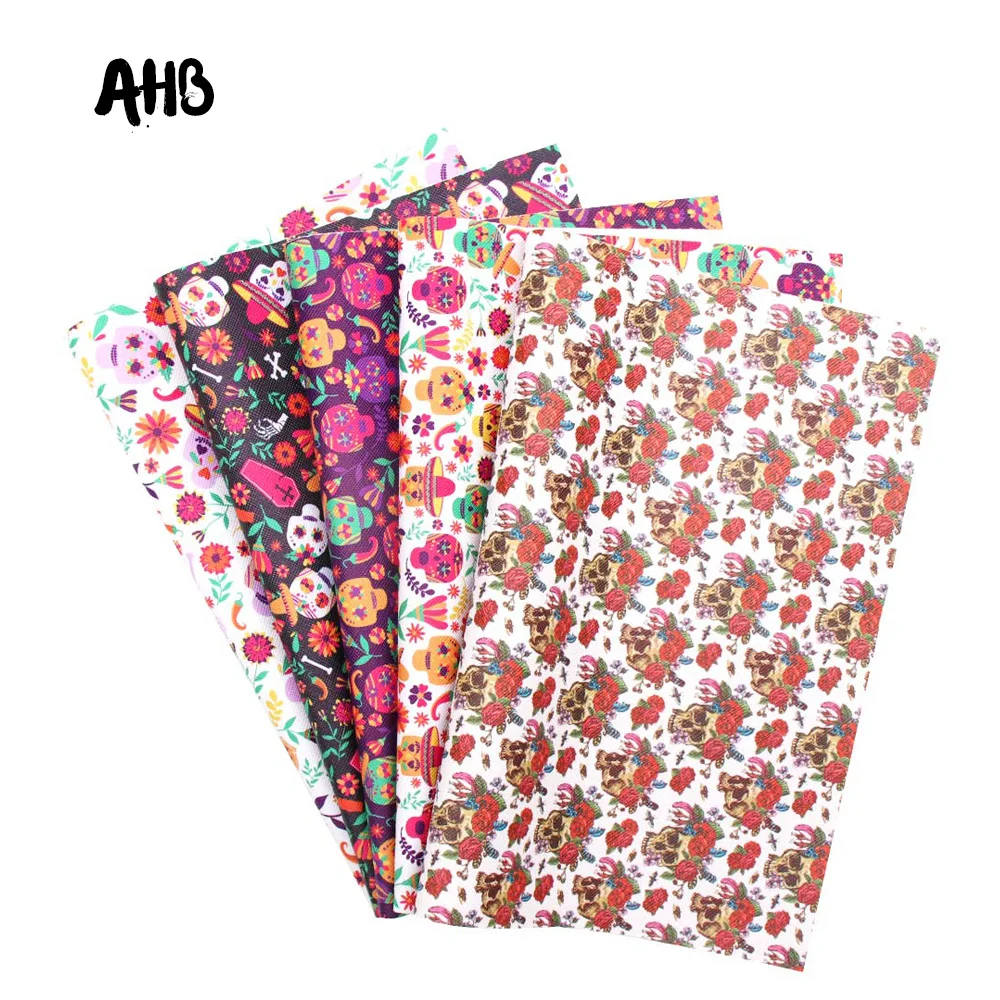 AHB 22 *30cm Halloween Skull Synthetic Leather Sheet Artificial Leather DIY Mexico Death Day Festival Decor Knotbow Bags Making
AHB 22 *30cm Halloween Skull Synthetic Leather Sheet Artificial Leather DIY Mexico Death Day Festival Decor Knotbow Bags Making