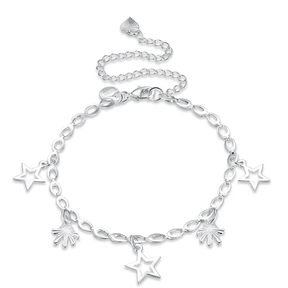 Simple atmosphere constellation new circle link anklet anklet star pendant freely adjustable length pulseras para los pies
Simple atmosphere constellation new circle link anklet anklet star pendant freely adjustable length pulseras para los pies