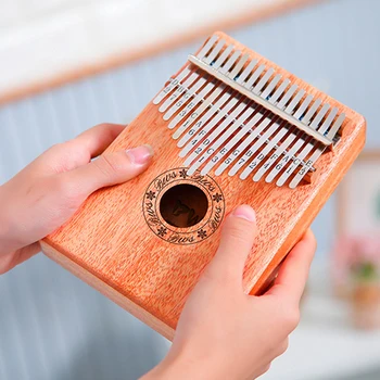Creative 17 Key Thumb Piano Timbre Sturdy Corrosion-Resistant Fall-Proof Solid Mahogany Finger Piano For Kids Or Beginners
Creative 17 Key Thumb Piano Timbre Sturdy Corrosion-Resistant Fall-Proof Solid Mahogany Finger Piano For Kids Or Beginners
