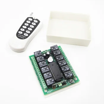 315MHz 12V DC 10A channel RF Wireless Remote Control Switch Remote Control System receiver transmitter + Receiver
315MHz 12V DC 10A channel RF Wireless Remote Control Switch Remote Control System receiver transmitter + Receiver