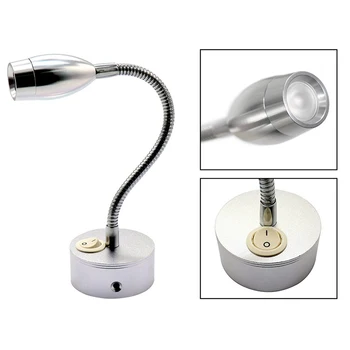 12V 360 Degree Rotation Multipurpose Yacht RV Reading Light Portable Adjustable Bed Lamp Button Control Vehicles Campers Led
12V 360 Degree Rotation Multipurpose Yacht RV Reading Light Portable Adjustable Bed Lamp Button Control Vehicles Campers Led
