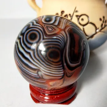 35-40mm Natural silk agate balPalm playing with palm court stonel home decorated chakra healing crystal
35-40mm Natural silk agate balPalm playing with palm court stonel home decorated chakra healing crystal