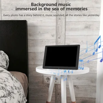 Digital Picture Frame 10.1 inch Screen HD 1280*800 Motion Sensor Automatic Rotation Electronic Photo Frame LCD Photo Album Music
Digital Picture Frame 10.1 inch Screen HD 1280*800 Motion Sensor Automatic Rotation Electronic Photo Frame LCD Photo Album Music