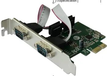 PCIE Serial Card COM Port PCIe Desktop Conversion Card for COM Port Foot Use DB9 RS232
PCIE Serial Card COM Port PCIe Desktop Conversion Card for COM Port Foot Use DB9 RS232