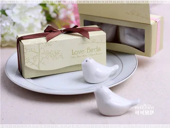 Free DHL/FEDEX Hot selling,600pcs=300sets,newest wedding favors, love bird salt pepper shaker Wedding gift Ceramic gift
Free DHL/FEDEX Hot selling,600pcs=300sets,newest wedding favors, love bird salt pepper shaker Wedding gift Ceramic gift
