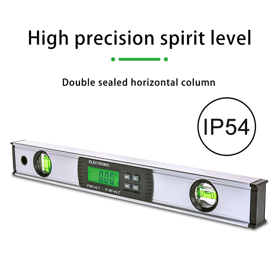Digital Inclinometer Protractor Electronic Spirit level Bubble Box 360 degree Magnetic Goniometer Angle Slope Meter Ruler
Digital Inclinometer Protractor Electronic Spirit level Bubble Box 360 degree Magnetic Goniometer Angle Slope Meter Ruler
