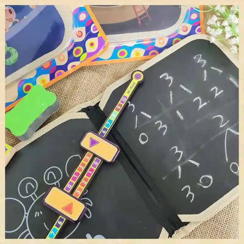 NUKied Children ENLIGHTEN Chalk Blackboard Small Drawing Book Color Graffiti Baby Portable Doing Homework Cognitive with Numbers
NUKied Children ENLIGHTEN Chalk Blackboard Small Drawing Book Color Graffiti Baby Portable Doing Homework Cognitive with Numbers