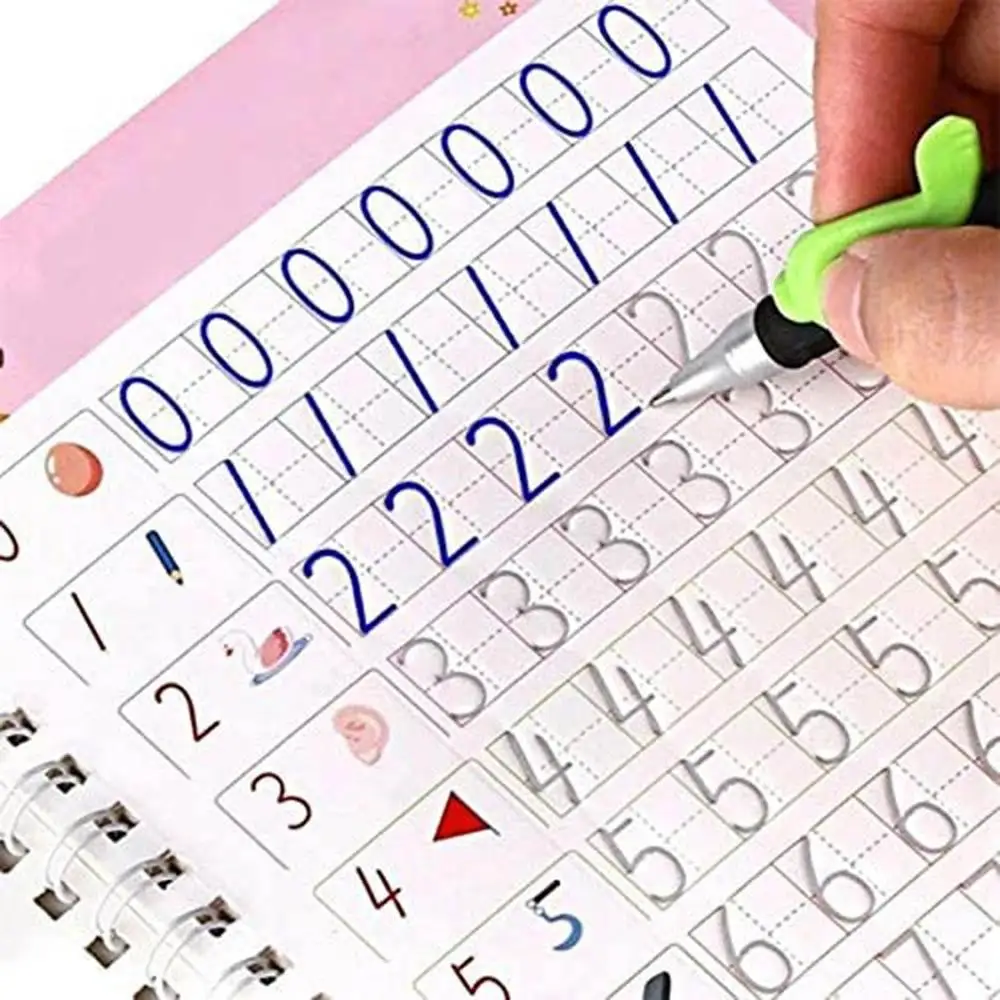 4 Book Reusable Copybook For Magic Calligraphy Practice Including Math/Painting/Letter Magic Copybook That Can Be Used In School
4 Book Reusable Copybook For Magic Calligraphy Practice Including Math/Painting/Letter Magic Copybook That Can Be Used In School