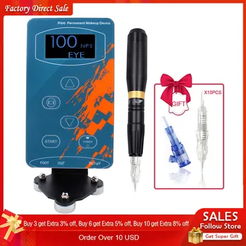 Biomaser Eyebrow Tattoo Machine Rotary Pen For Permanent Makeup Eyebrows Microblading Makeup DIY Kit With Tattoo Needle
Biomaser Eyebrow Tattoo Machine Rotary Pen For Permanent Makeup Eyebrows Microblading Makeup DIY Kit With Tattoo Needle
