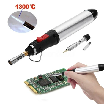 3in1 Gas Soldering Iron Used Kit Butane Cordless Wireless Welding Ren Tool Torch
3in1 Gas Soldering Iron Used Kit Butane Cordless Wireless Welding Ren Tool Torch