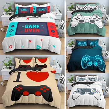 Gamepad Duvet Cover Set For Kids Boys Girls Teens r Video Novelty Modern Controller Comforter Black White
Gamepad Duvet Cover Set For Kids Boys Girls Teens r Video Novelty Modern Controller Comforter Black White
