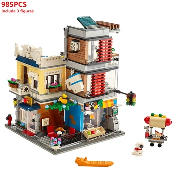 City Creator 3 in 1 Townhouse Pet Shop & Cafe Toy Store Building Blocks Figures Model Sets Bricks Classic For Children Toys Gift
City Creator 3 in 1 Townhouse Pet Shop & Cafe Toy Store Building Blocks Figures Model Sets Bricks Classic For Children Toys Gift
