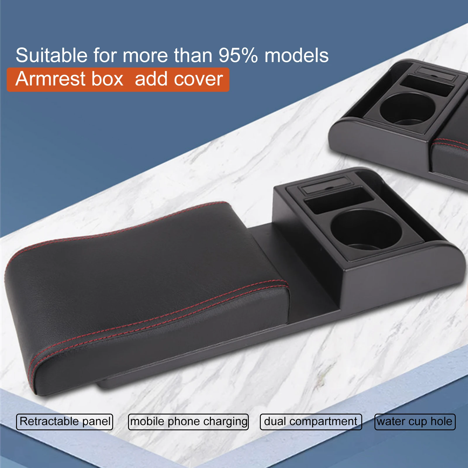 Car Interior Accessories Multifuntion Center Console Organizer Storage Fast Charging Auto Armrest Box Storage Heightened Pad
Car Interior Accessories Multifuntion Center Console Organizer Storage Fast Charging Auto Armrest Box Storage Heightened Pad