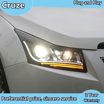 Car Styling for Chevrolet Cruze Headlights 2009-2014 LED Headlight DRL Bi- Xenon /LED Lens High Low Beam Parking
Car Styling for Chevrolet Cruze Headlights 2009-2014 LED Headlight DRL Bi- Xenon /LED Lens High Low Beam Parking