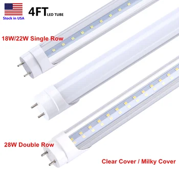 T8 28W 4ft LED Tube 1.2M 18W 22W LED Tube 4 Foot LED Lights 4Feet Fluorescent Tube Light Shop Warehouse Lamp Dual End Powered
T8 28W 4ft LED Tube 1.2M 18W 22W LED Tube 4 Foot LED Lights 4Feet Fluorescent Tube Light Shop Warehouse Lamp Dual End Powered