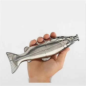 Trout-Fish-Shape Hip Flask 5oz Alcohol Bottle With Funnel Mini Pocket Flask Stainless Steel Party Drinkware For Outdoor Travel
Trout-Fish-Shape Hip Flask 5oz Alcohol Bottle With Funnel Mini Pocket Flask Stainless Steel Party Drinkware For Outdoor Travel