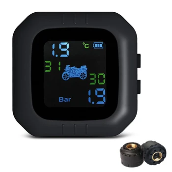 Zeepin Motorcycle Tyre Pressure Monitoring System USB Charge Real-time Voice Alarm 2External Sensor IP67 TPMS for Driving Safety
Zeepin Motorcycle Tyre Pressure Monitoring System USB Charge Real-time Voice Alarm 2External Sensor IP67 TPMS for Driving Safety
