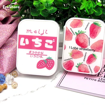Strawberry Lens Case with Stick Mirror Set Contact Lens Partner Container Storage Holder
Strawberry Lens Case with Stick Mirror Set Contact Lens Partner Container Storage Holder