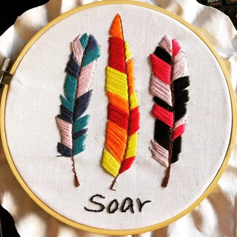 Embroidery Kit Beginner Embroidery Flowers Pattern Hoop Art Hand Embroidery Art Modern Embroidery
Embroidery Kit Beginner Embroidery Flowers Pattern Hoop Art Hand Embroidery Art Modern Embroidery