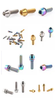 10pcs Titanium alloy handle screw M5 * 16 / 18 / 20 mountain bike stand without removing gasket titanium screw
10pcs Titanium alloy handle screw M5 * 16 / 18 / 20 mountain bike stand without removing gasket titanium screw