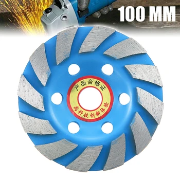 100mm Diamond Segment Grinding Wheel Disc Concrete Masonry Stonr Grinder for Stone Concrete Ceramic Polishing Angle Grinder Tool
100mm Diamond Segment Grinding Wheel Disc Concrete Masonry Stonr Grinder for Stone Concrete Ceramic Polishing Angle Grinder Tool
