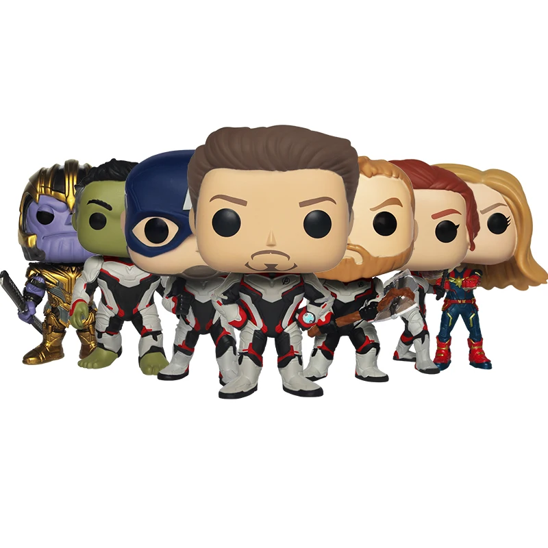 Avengers Endgame Movie Collection PVC Dolls Iron Man Thanos Hulk Captain Marvel Figure Action model Toy
Avengers Endgame Movie Collection PVC Dolls Iron Man Thanos Hulk Captain Marvel Figure Action model Toy