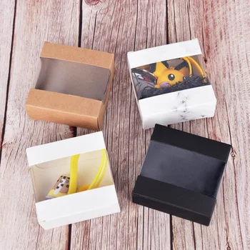 50PCS White/Brown/Marble Small Kraft Paper Gift Boxes With Clear Window Square Handmade Soap box
50PCS White/Brown/Marble Small Kraft Paper Gift Boxes With Clear Window Square Handmade Soap box