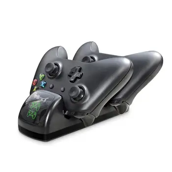 Charging Status Display Dual Dock Charger Charging Station for Xbox One/S/X Controller Gamepad with 2pcs Rechargeable Battery
Charging Status Display Dual Dock Charger Charging Station for Xbox One/S/X Controller Gamepad with 2pcs Rechargeable Battery