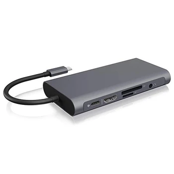 USB Type C Hub to Dual 4K HDMI USB3.0 USB2.0 PD Charging VGA RJ45 3.5mm o Jack with TF/SD Card Slot USB HUB Adapter
USB Type C Hub to Dual 4K HDMI USB3.0 USB2.0 PD Charging VGA RJ45 3.5mm o Jack with TF/SD Card Slot USB HUB Adapter