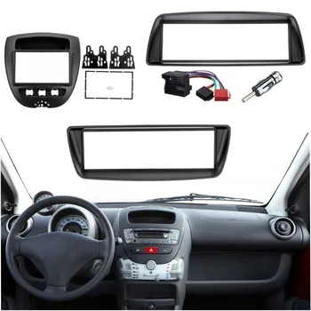 Car Stereo Radio Fascia Panel Plate Frame CD Panel Dashboard Audio Frame for Toyota Aygo for Citroen C1 for Peugeot 107