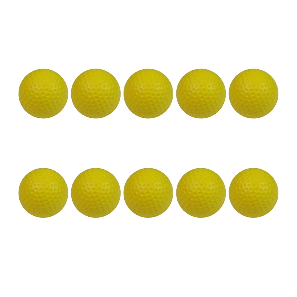 10Pcs Golf Training Balls Floating Golf Balls for Swing Practice Driving Range Home Use - 63mm Diameter - Choice of Color 10Pcs Golf Training Balls Floating Golf Balls for Swing Practice Driving Range Home Use - 63mm Diameter - Choice of Color