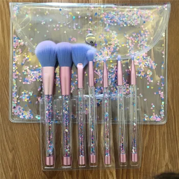 7pcs Glitter Makeup Brushes Set Diamond Professional Highlighter Brushes Concealer Make Up Brush Kit Pincel Com Glitter Maquiage
7pcs Glitter Makeup Brushes Set Diamond Professional Highlighter Brushes Concealer Make Up Brush Kit Pincel Com Glitter Maquiage