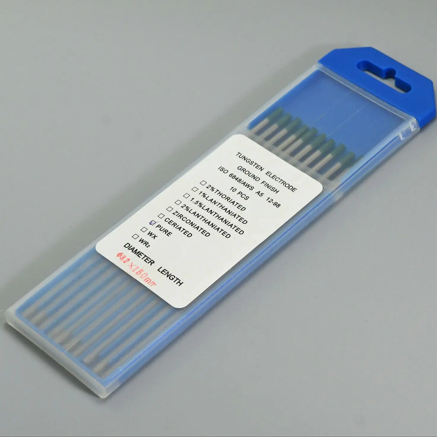High Quality PURE Tungsten Wolfram Electrode TIG Welding WP Green 3.2*150mm & 1/8"x6" Tig Rods 10PK 
High Quality PURE Tungsten Wolfram Electrode TIG Welding WP Green 3.2*150mm & 1/8"x6" Tig Rods 10PK