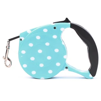 Retractable Dog Lead Training Leash with One Button Lock ON/OFF Comfortable Ergonomic Handle for Small to Large dogs (Blue Dot)
Retractable Dog Lead Training Leash with One Button Lock ON/OFF Comfortable Ergonomic Handle for Small to Large dogs (Blue Dot)