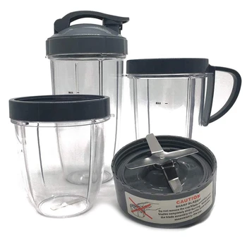 Cup and Blade Set for Nutri Replacement High-Speed Blender Mixer System for Replacement Parts and Accessories with NutriBullet
Cup and Blade Set for Nutri Replacement High-Speed Blender Mixer System for Replacement Parts and Accessories with NutriBullet